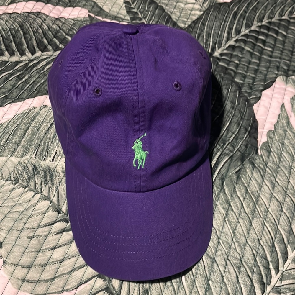 Purple Polo Ralph Lauren Hat